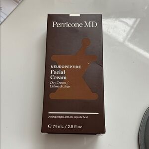 Perricone MD Neuropeptide Facial Cream Day Cream 2.5 fl oz brand new sealed